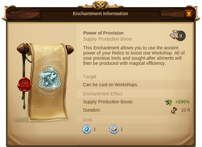 elvenar gems of knowledge scrolls